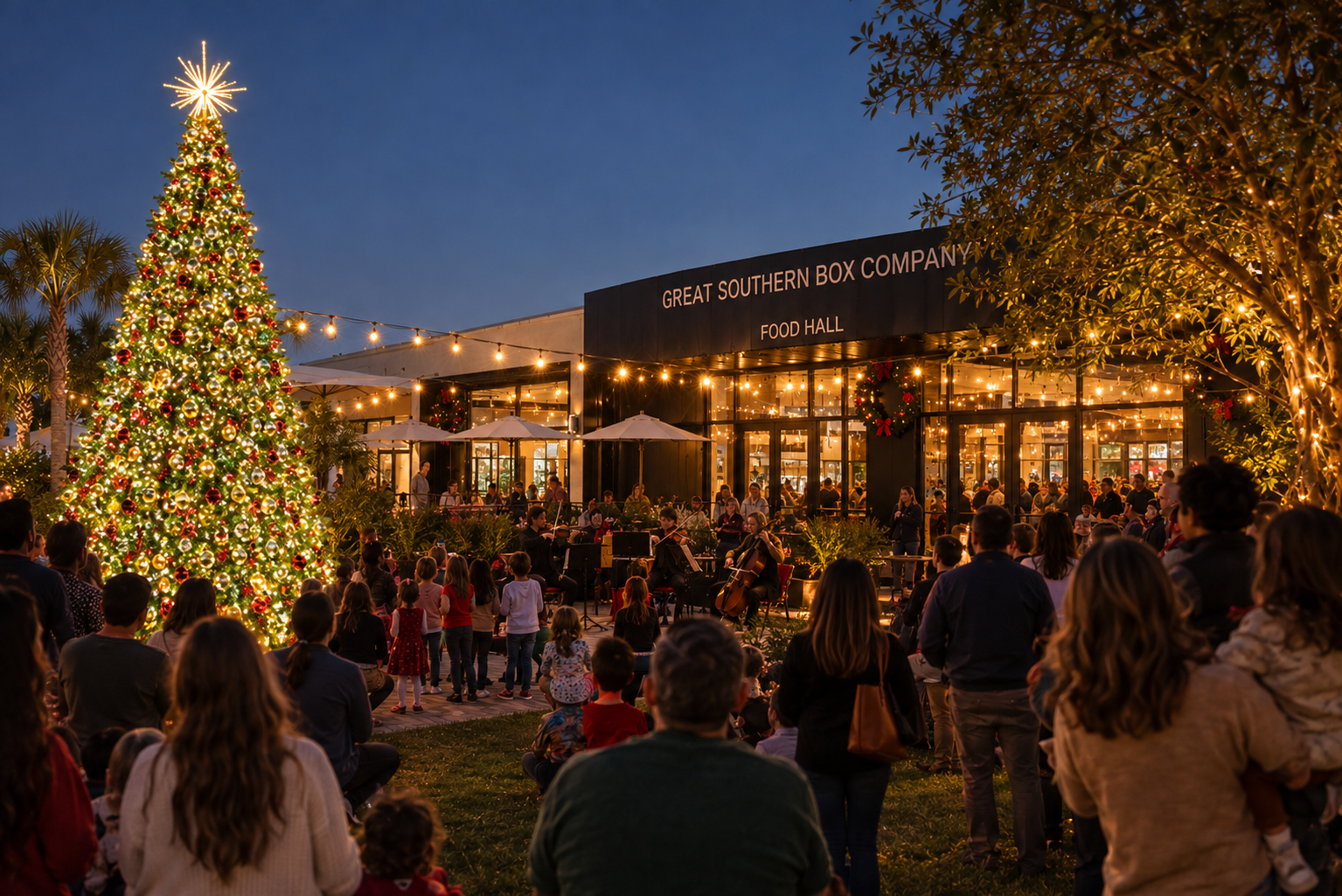 The Packing District Holiday Tree Lighting
